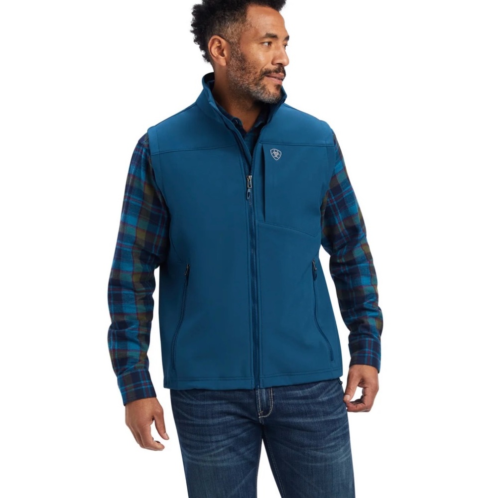 NWT mens ARIAT vest SIZE MEDIUM